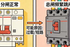 分闸不跳,总闸却频繁跳闸,究竟什么原因?本文讲透根源