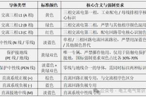 从线缆到控制柜:电气设备全场景颜色标识规范详解