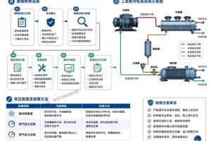工业制冷机组常见的故障检修方法及流程