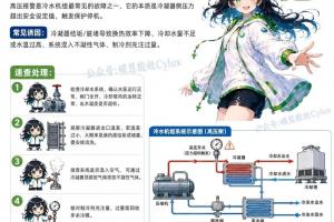 冷水机组常见报警TOP5！高低压、油温、水流、排气温度的详解与故障速查
