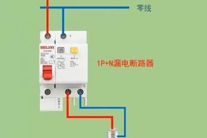 空气开关vs漏电保护器：别再混淆！区别解析+接线实操指南