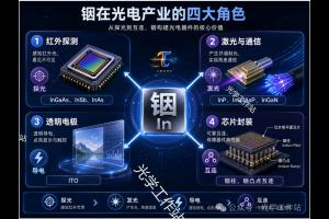 为什么光电行业离不开铟?从红外探测器、激光器到透明电极,它撑起了半个光电世界