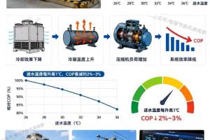 进水温度每升1℃,机组COP到底掉多少?一次冷却塔改造给出的答案