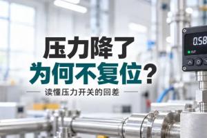 压力开关设在0.6 MPa，为什么降到0.58还不复位？