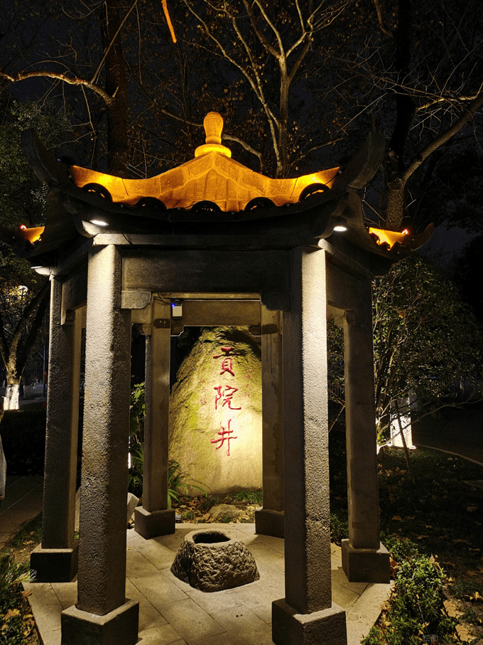 南昌东湖区百花洲“新十景”夜景灯光全新亮相