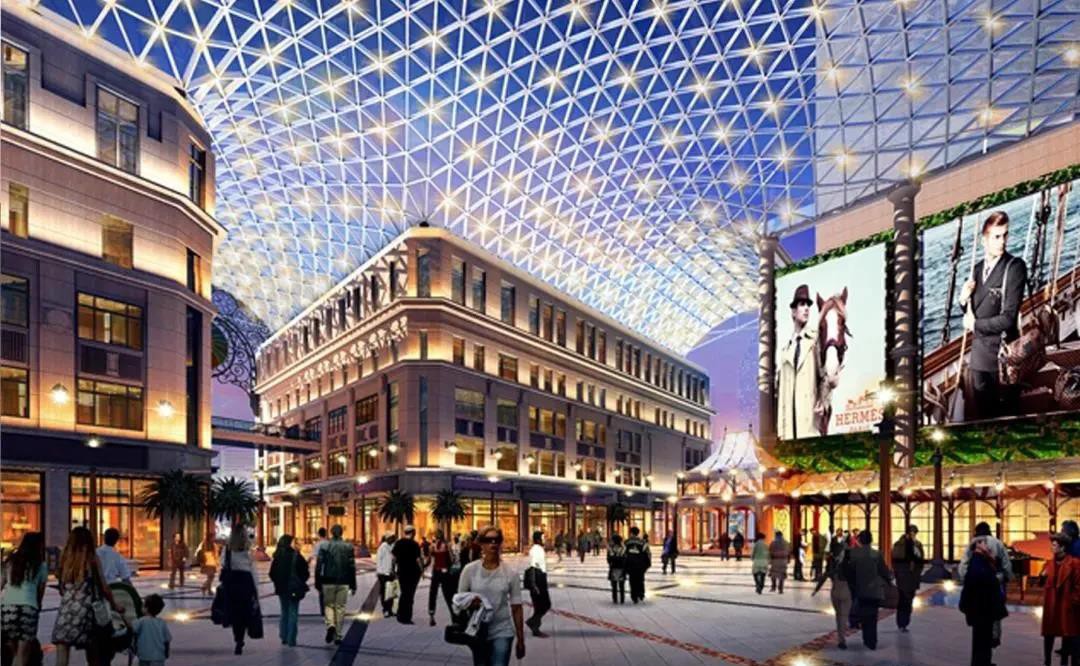 上海南京路步行街东拓段巨型玻璃穹顶有望6月30日前竣工亮灯