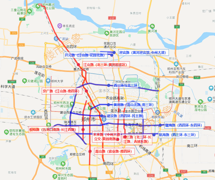 总投资23亿的郑州市道路综合改造工程将设立多功能线杆653根