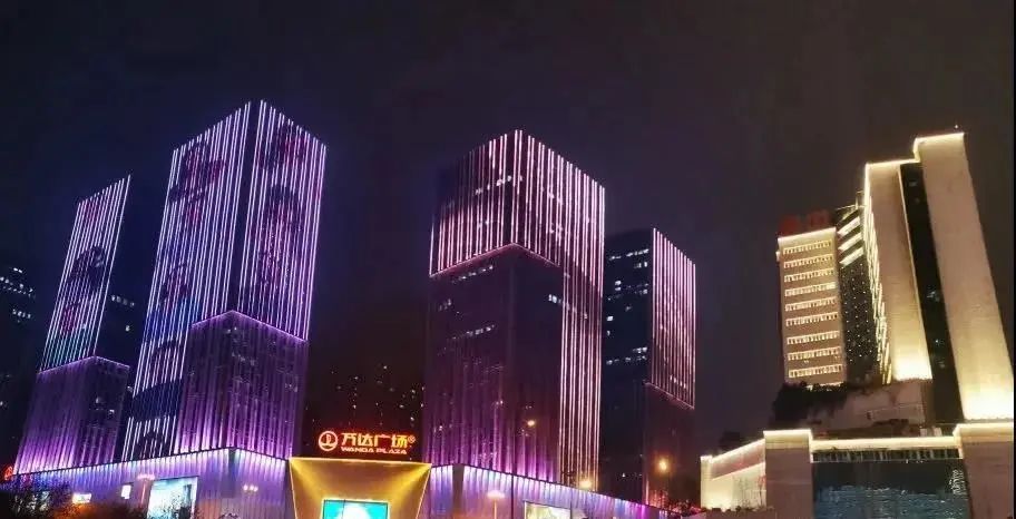 成都金牛区营造夜景亮化靓丽场景氛围