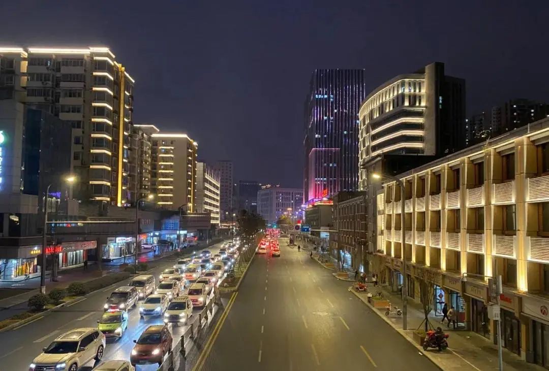 成都金牛区营造夜景亮化靓丽场景氛围