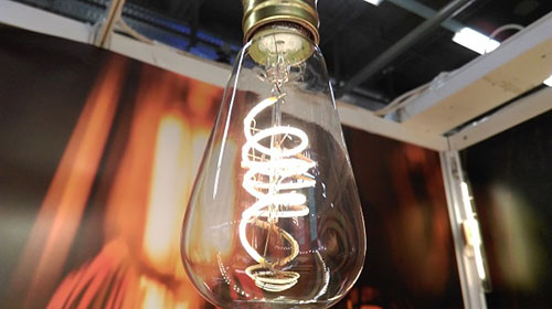 全球首度发表软性灯丝技术 液光固态创造LED新美学