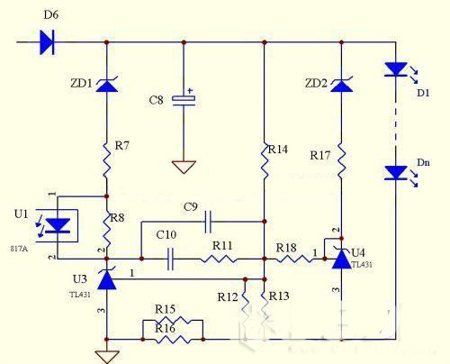 分析LED电源次级恒流的经典电路
