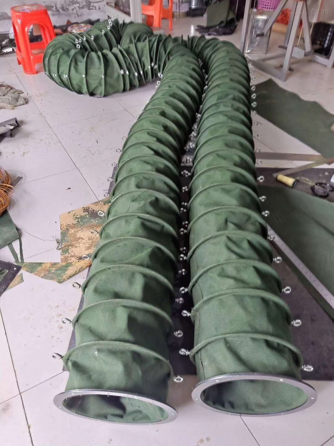 帆布通风管的分类及保养