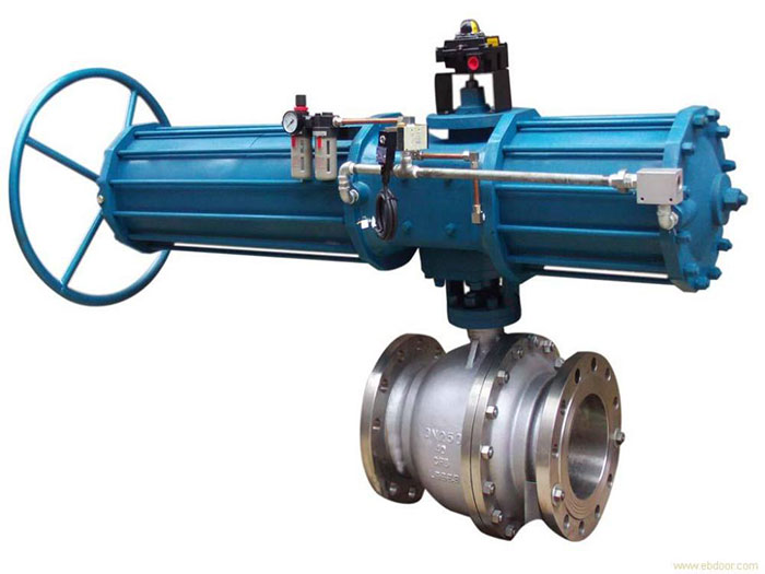 气动固定球阀技术参数及安装尺寸表