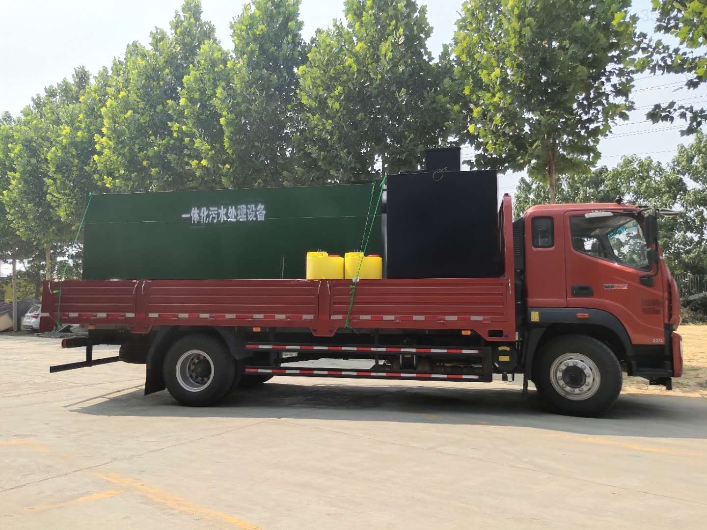 小型玻璃钢生活污水处理设备性能特点