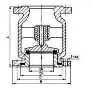 对夹式高压止回阀安装事项
