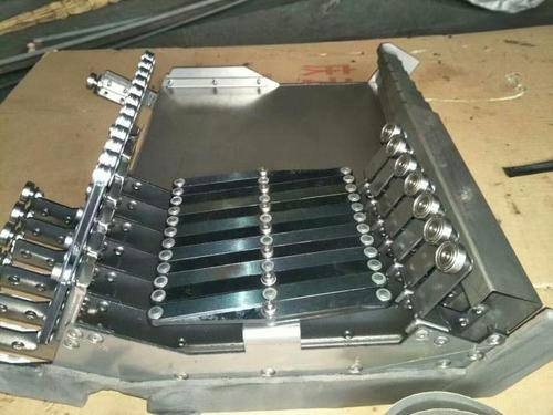 多轴数控加工中心拉筋式防护罩生产流程