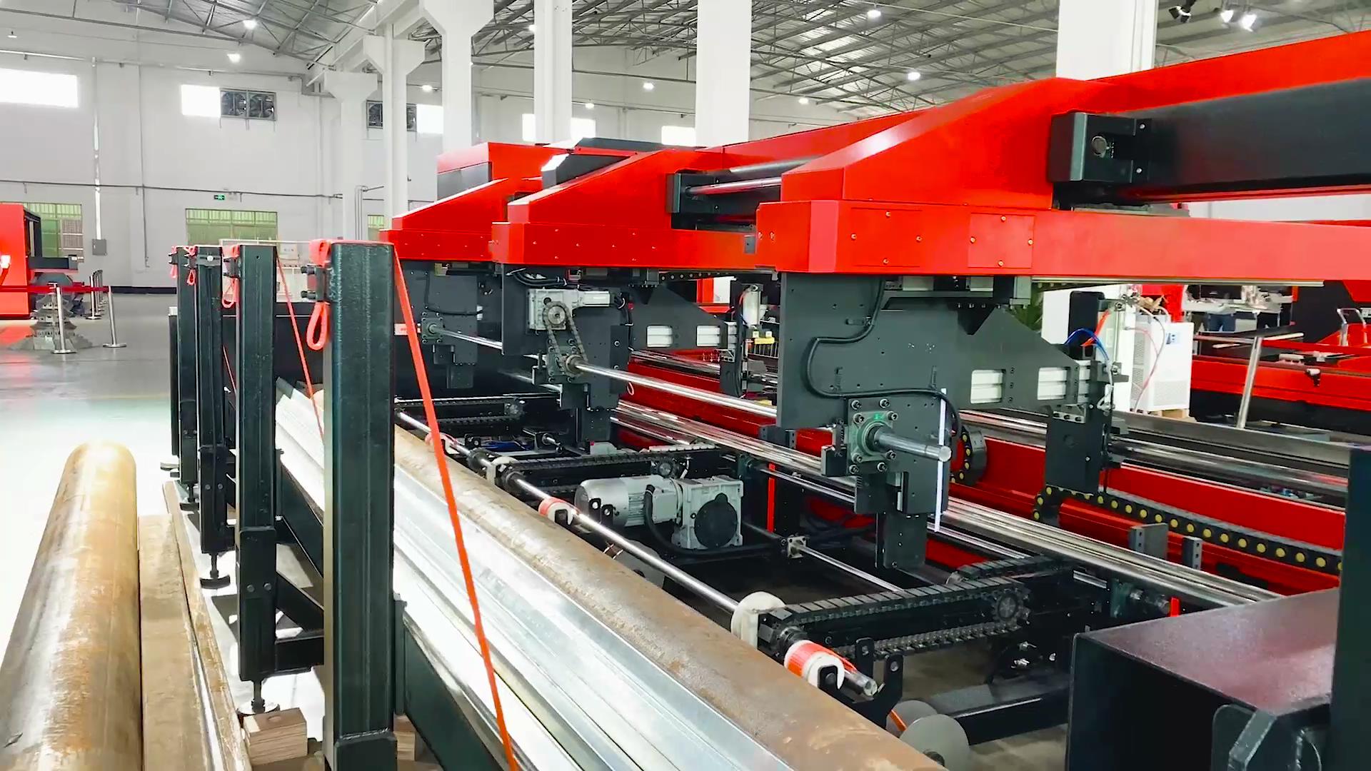 管材激光切割机自动化上下料架有什么好处