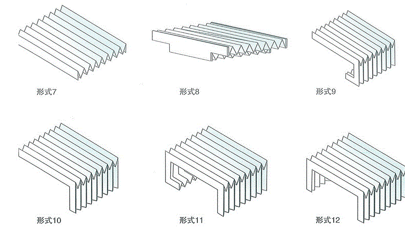 直线导轨柔性风琴防护罩