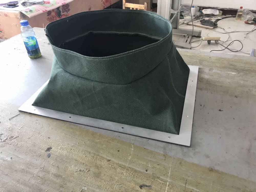 烟道帆布软连接可以阻燃吗？