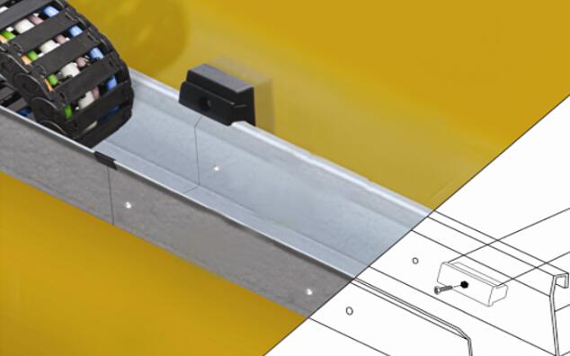 新型拖链支撑装置