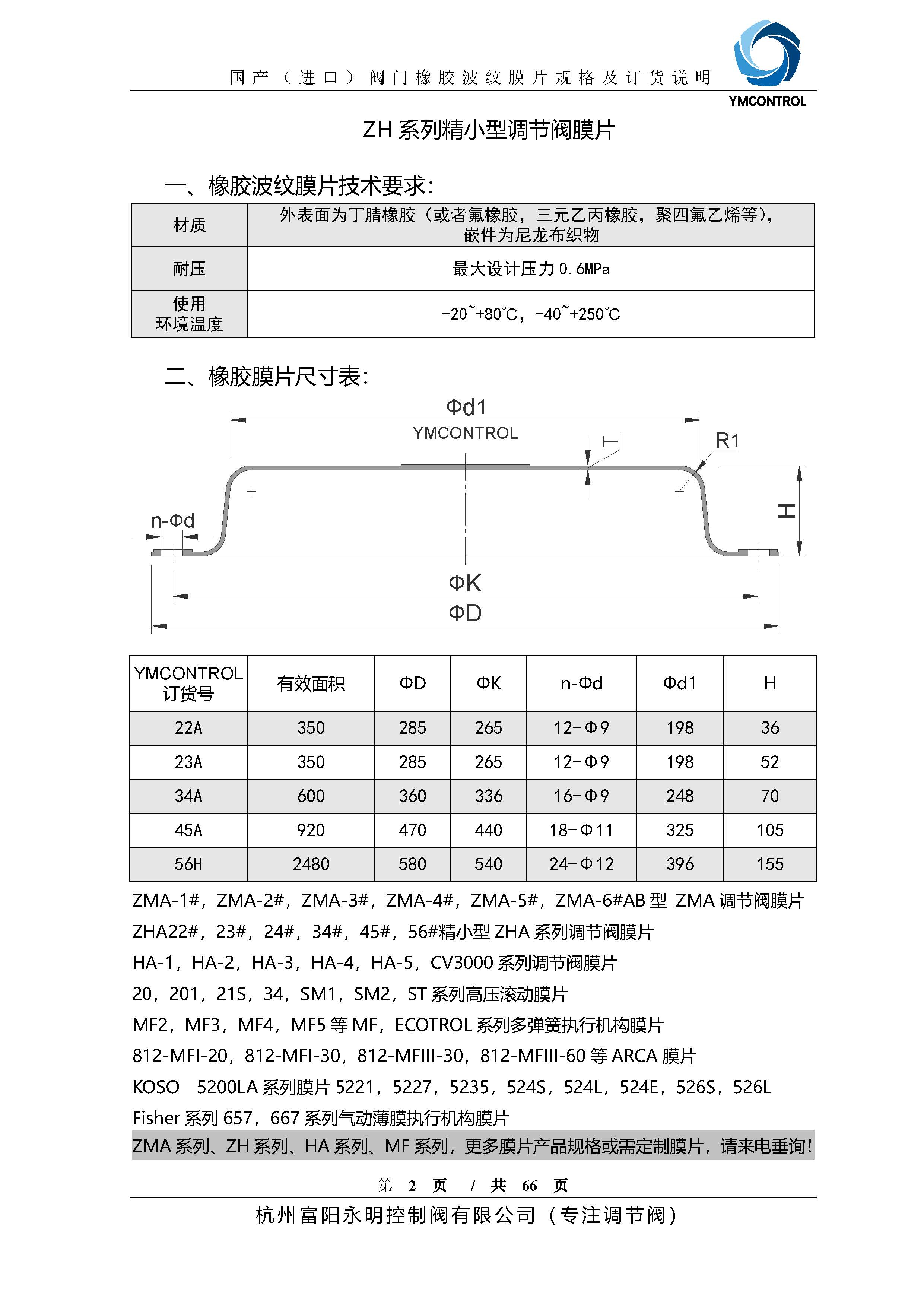 剖析调节阀/蒸汽减压阀的橡胶波纹膜片安装维护说明-控制阀技术-永明控制 剖析调节阀/蒸汽减压阀的橡胶波纹膜片安装维护说明-控制阀技术-永明控制