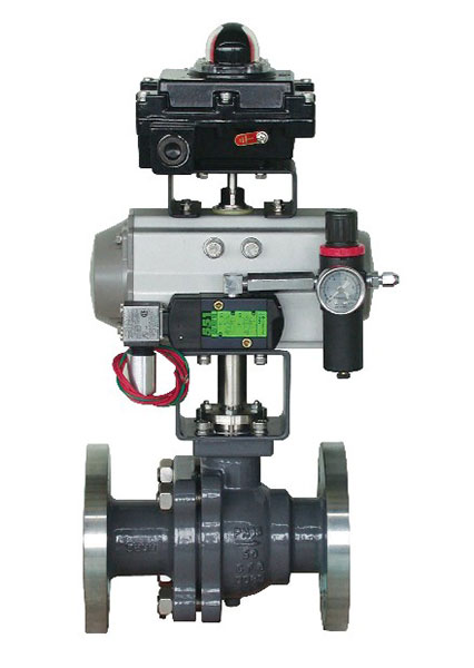 气动O型切断球阀特点及用途