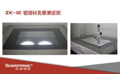 铝箔针孔度检测仪和实验原理