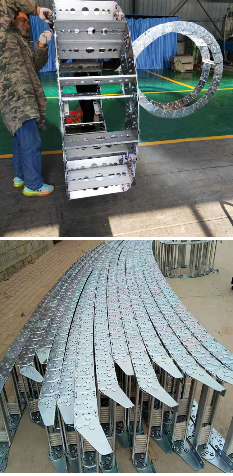 钢制拖链在使用过程中如何发现有无问题