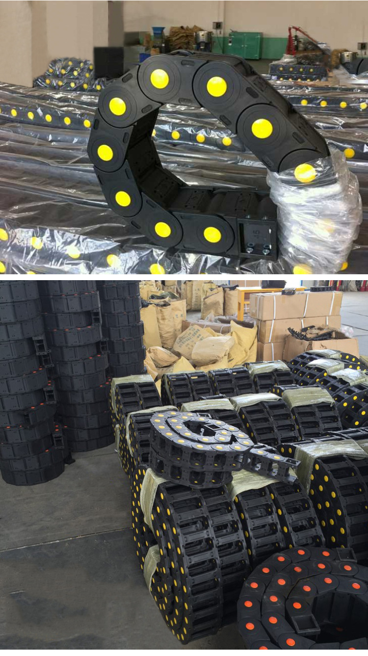 了解一下工程塑料拖链进行润滑时的注意事项