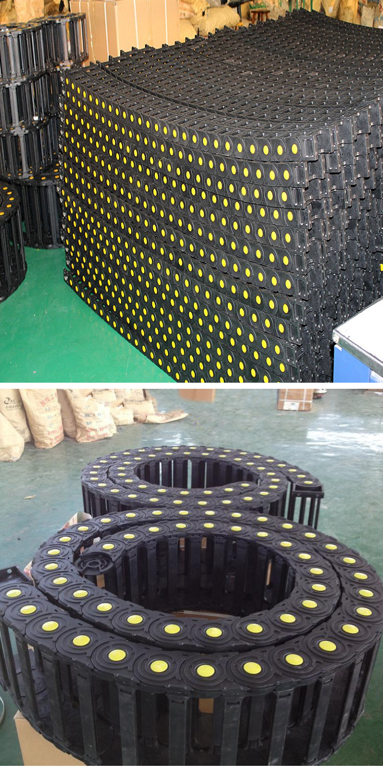 了解一下工程塑料拖链进行润滑时的注意事项