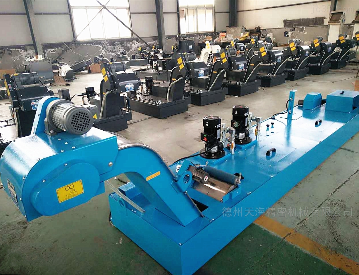 意想不到，磁性排屑机还有这样的功能