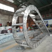 浅述钢制拖链做好防静电的处理方法