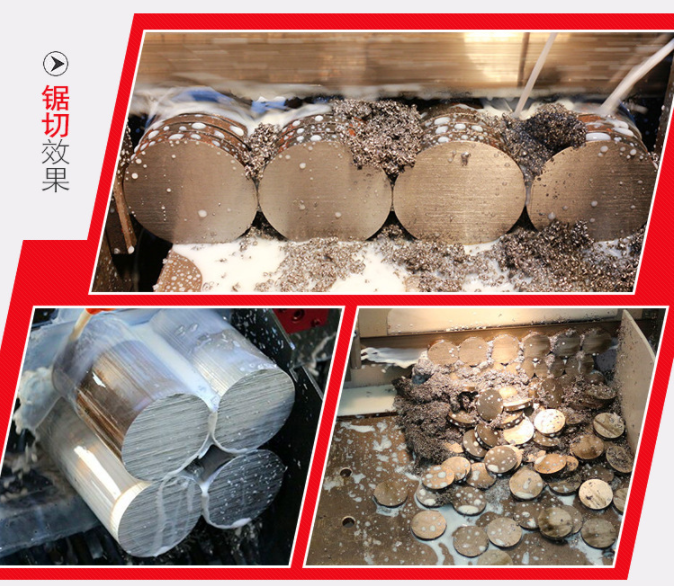 锯床广速直销GB4260金属带锯床 卧式双立柱龙门锯床 成捆切削