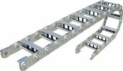 机床拖链横杆中间的隔层条板有什么作用