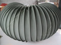 印刷机械帆布伸缩软管-强度高、既柔软又有韧性