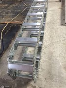 建华TL-50金属不锈钢坦克拖链