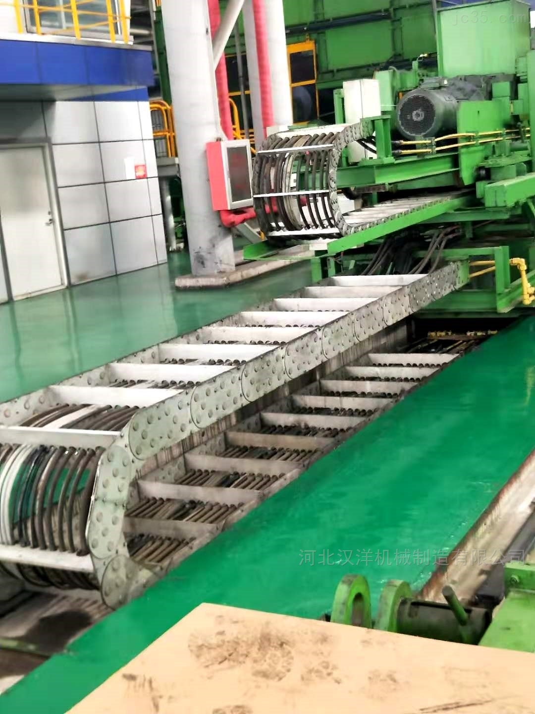 大连重工加强型金属拖链