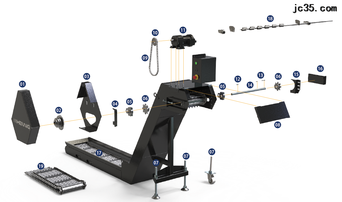 机床排屑机的特点及保养措施是什么？