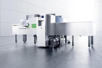 激光加工机床实现智能分拣、出料