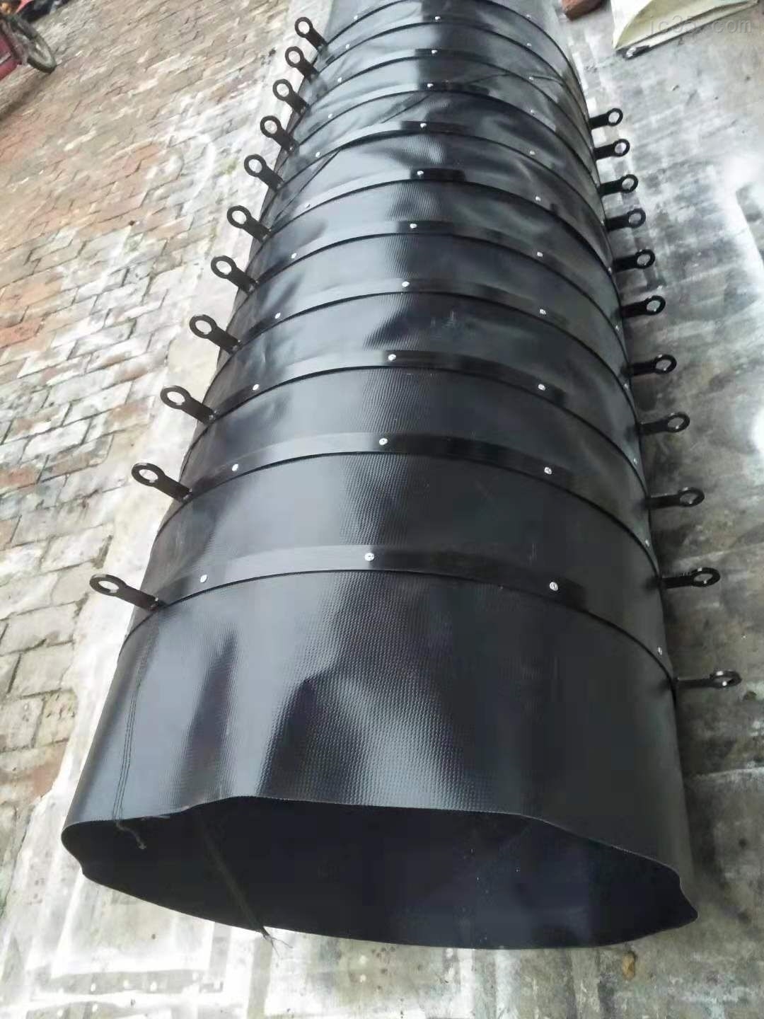 吊环式自动升降伸缩布袋的结构