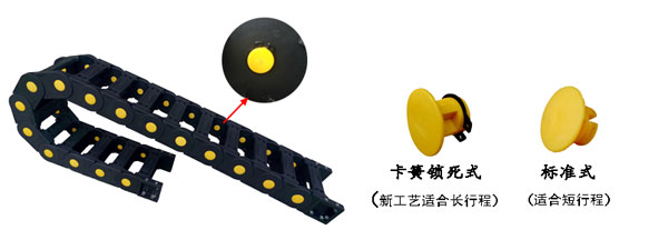 LZ塑料拖链的结构