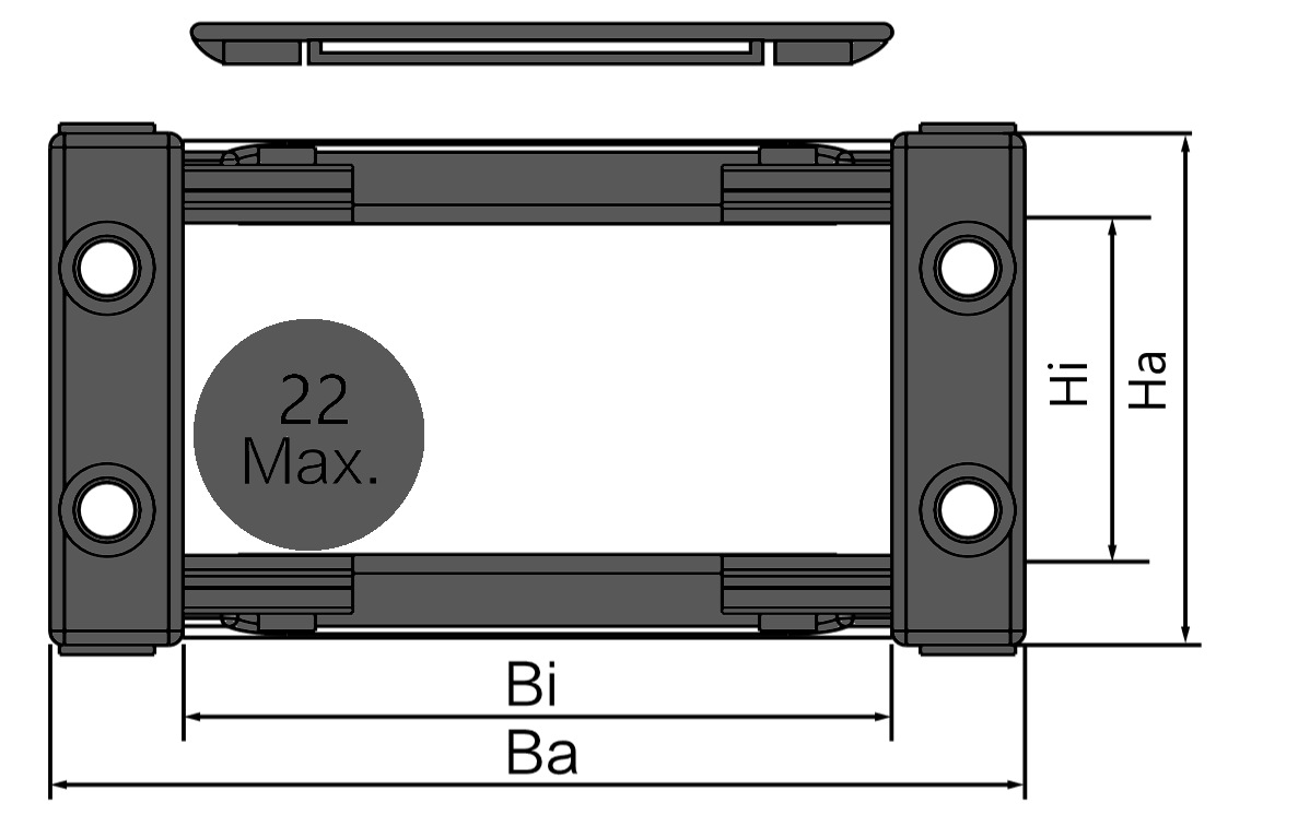 *Z25Q.1桥式两侧打开塑料拖链