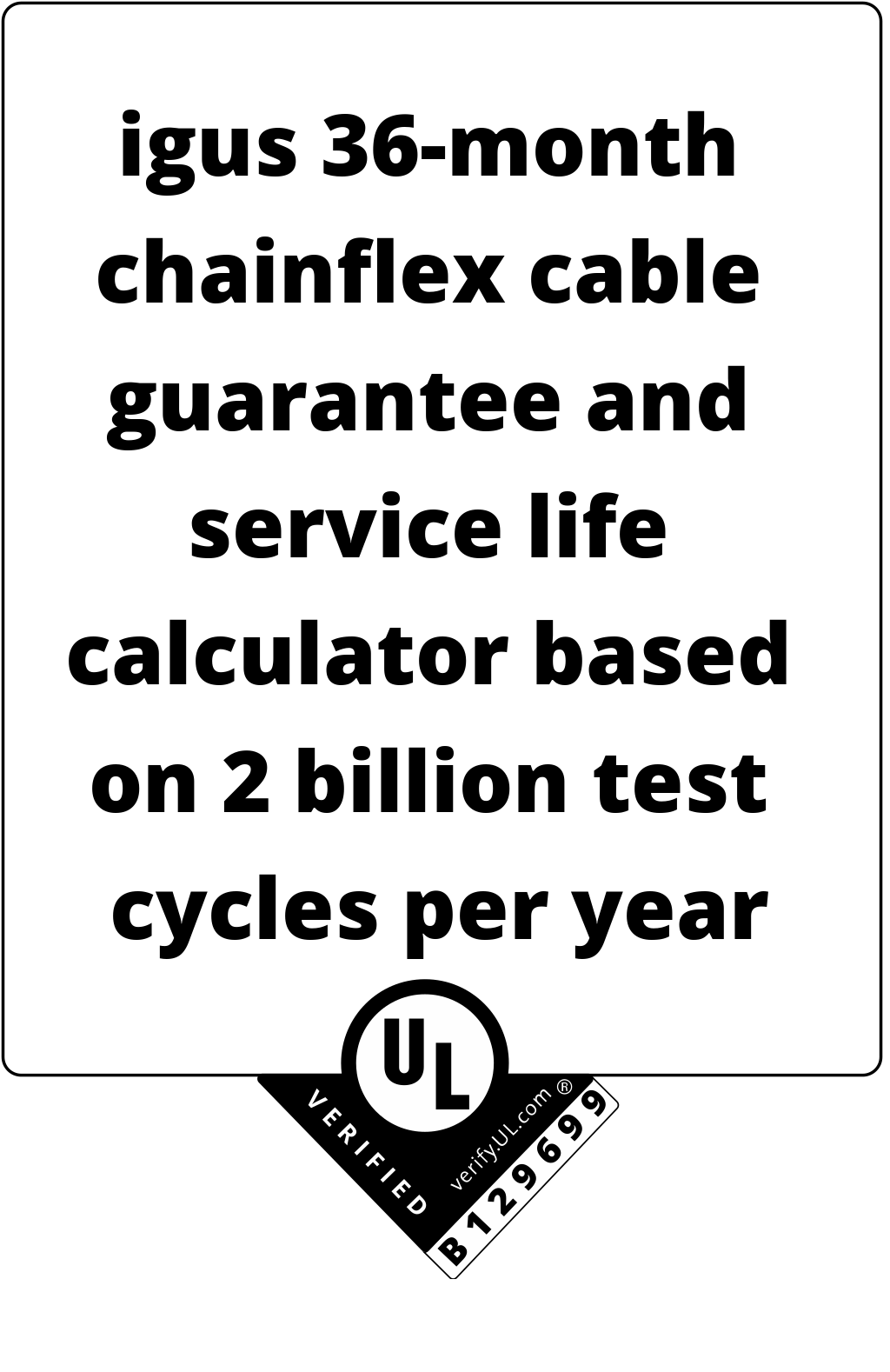 25年积累，认可，chainflex电缆为您再添保障