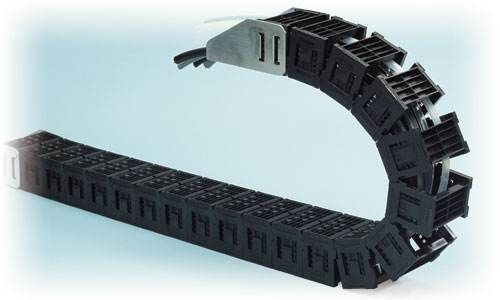 塑料拖链加摩擦片作用