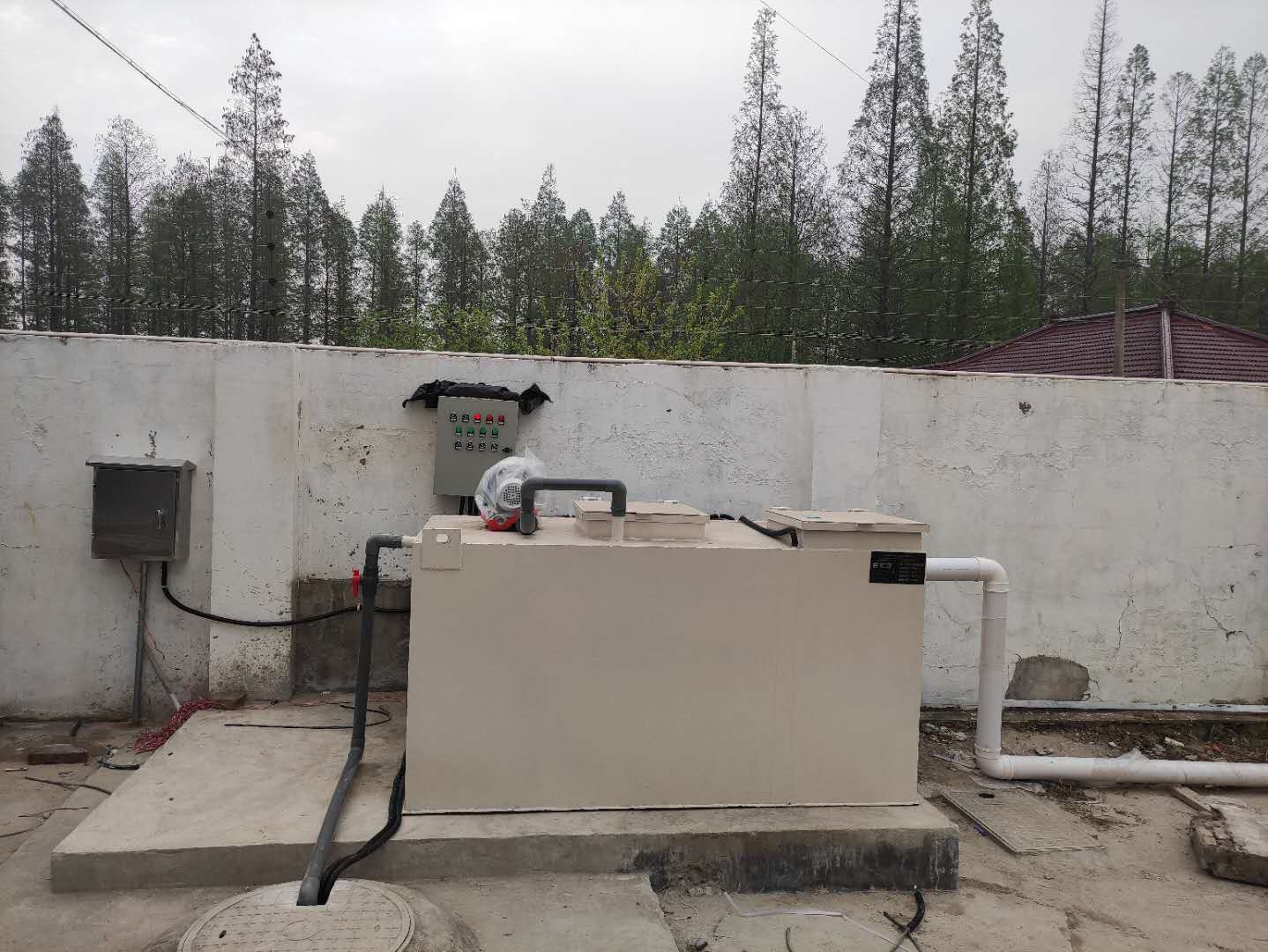 日处理300吨生活污水处理设备销售