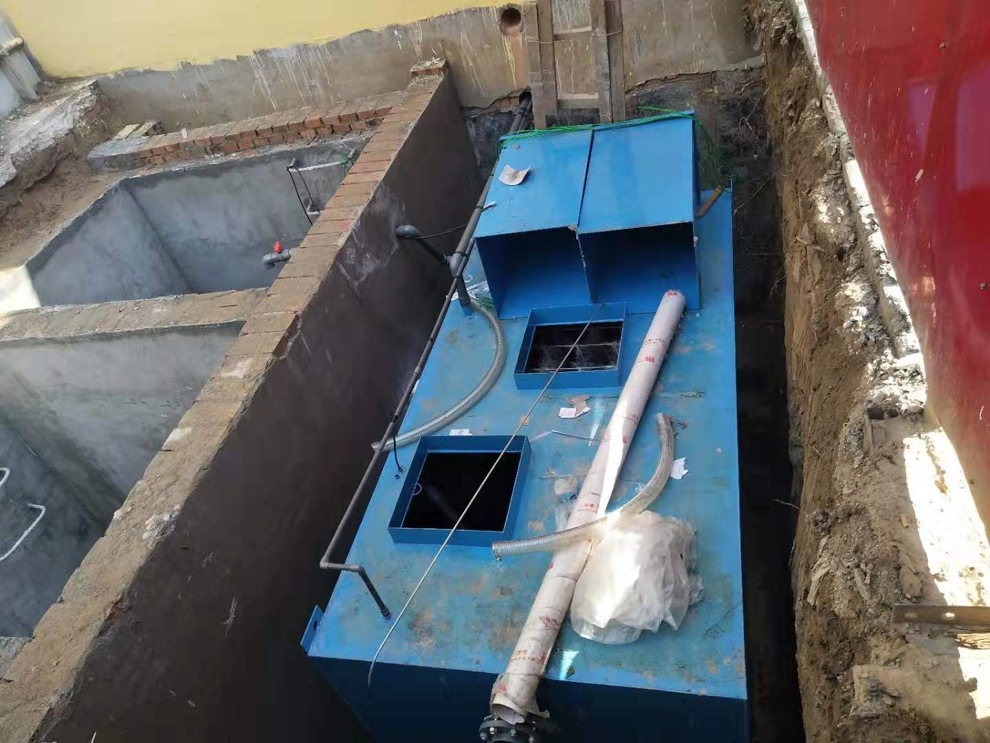 500t/d地埋式污水处理设备设施