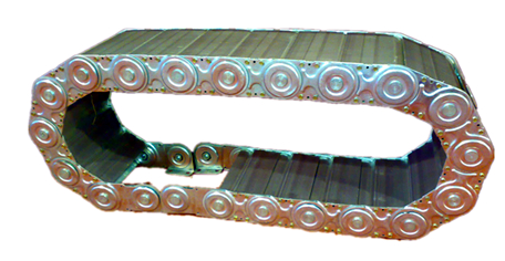 全封闭型钢制拖链结构