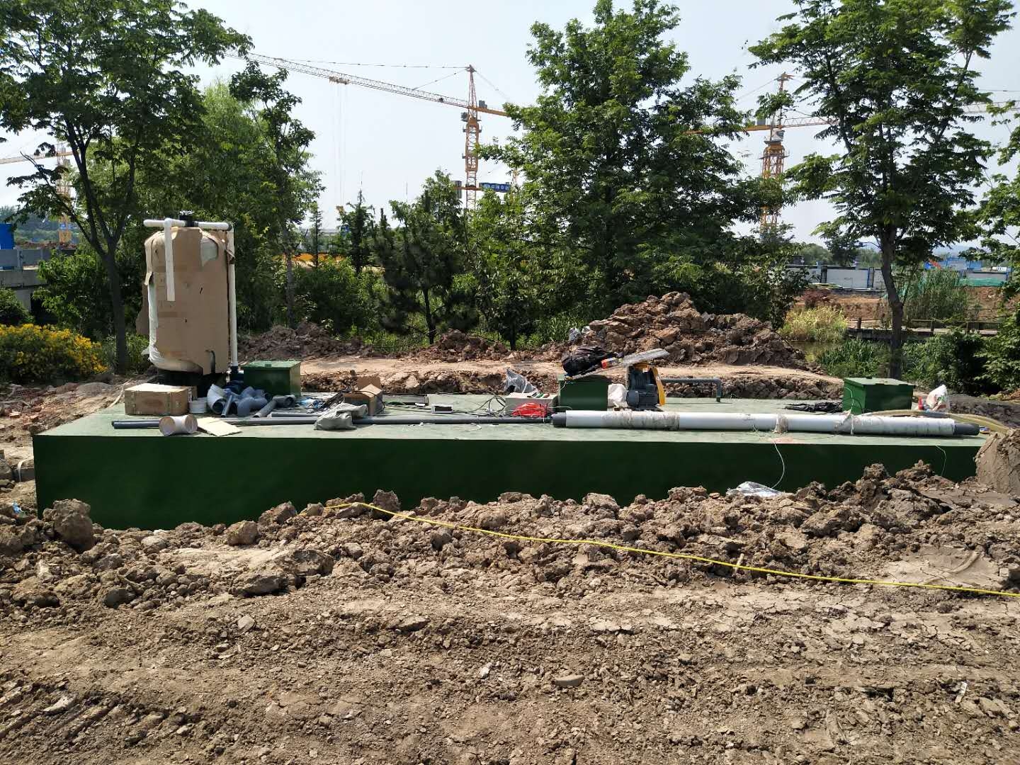 每天处理50吨一体化污水处理设备