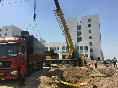 500立方/天地埋式污水处理设备方案 500立方/天地埋式污水处理设备方案