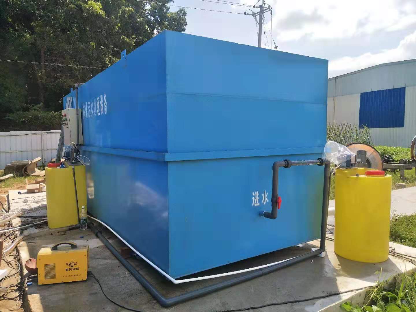 50吨每天生活污水处理设备安装 50吨每天生活污水处理设备安装